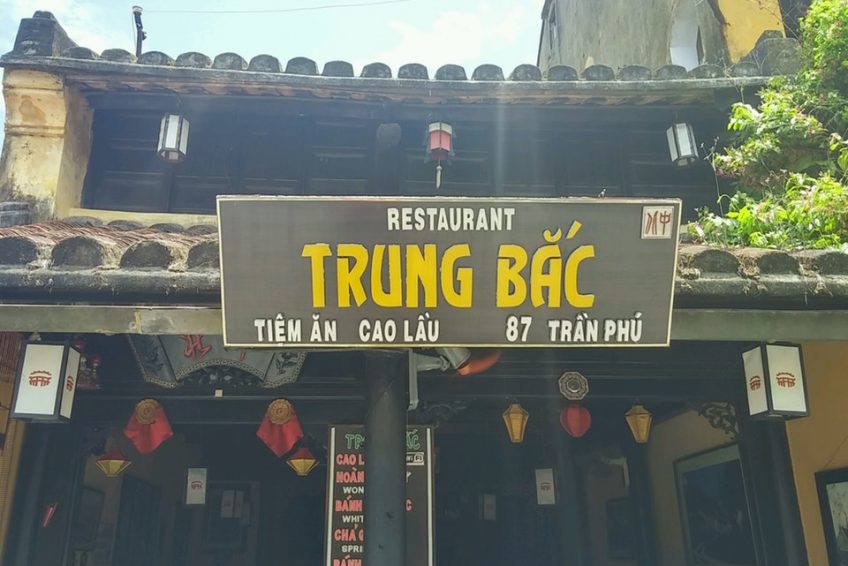 Nhà hàng Trung Bắc - Hội An