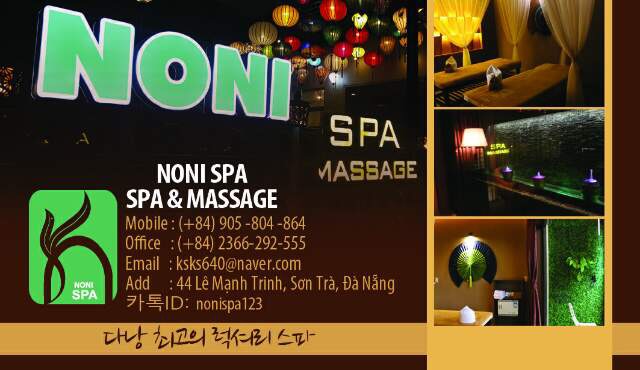 NONI SPA Đà Nẵng thông báo tuyển dụng (11/2017)